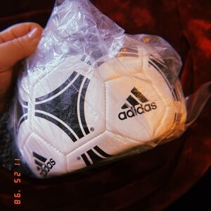 2 Adidas soccer balls - size 4, tango glider.